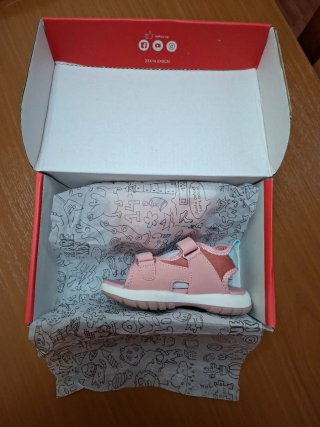 Sandalias Garvalin Rosas Niña Talla 24