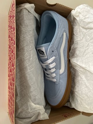 Vans Rowley Talla 42 Azul/Marrón