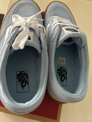 Vans Rowley Talla 42 Azul/Marrón