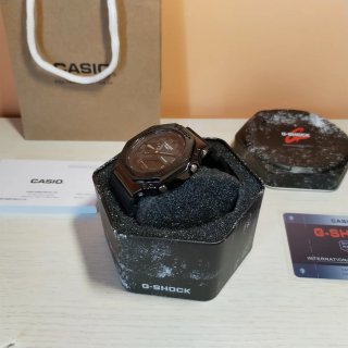 Reloj Casio G-Shock Negro y Plateado