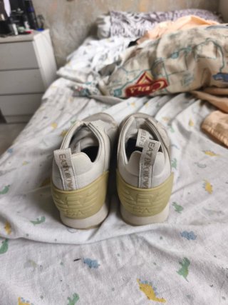 Zapatillas Emporio Armani Beige/Blanco