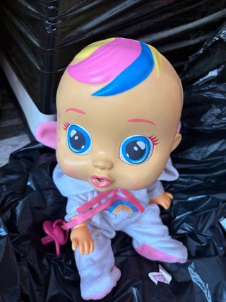 Muñeca Bebé Llorón unicornio