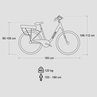 Bicicleta Eléctrica Biwbike Malmo