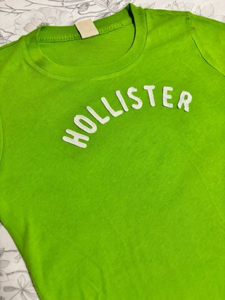 Camiseta Hollister Verde