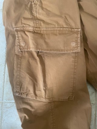 Pantalones Cargo Levi's Taper Marrón 42