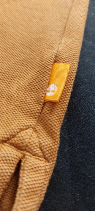 Polo Timberland manga corta camel hombre M