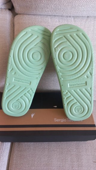 Chanclas Sergio Tacchini Verde Talla 42