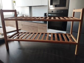 Mueble de madera para baño