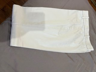 Pantalón de vestir gris claro de mujer