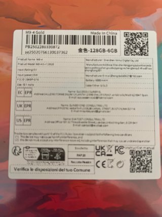 Alldocube M9-4 Dorado 128GB