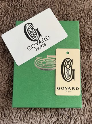 Portacarte Goyard Rosso