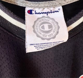Camiseta Champion Vintage Negra Talla L