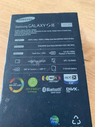 Samsung Galaxy S3 Negro