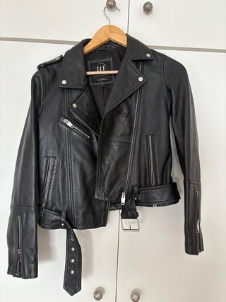 Chaqueta cuero Zara TRF Talla XS/S