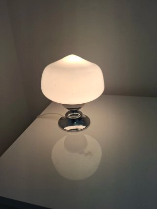 Lampada vintage vetro e metallo