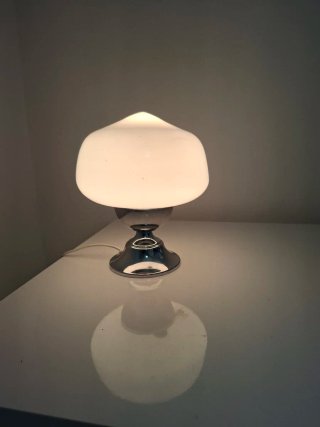 Lampada vintage vetro e metallo