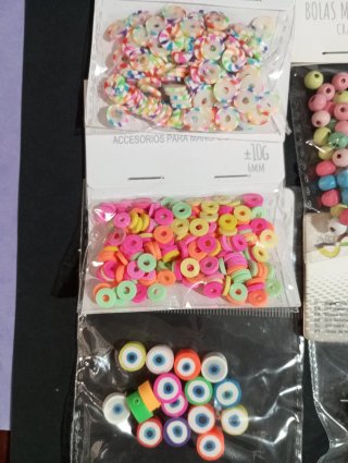 Lote Abalorios DIY DZ Multicolor