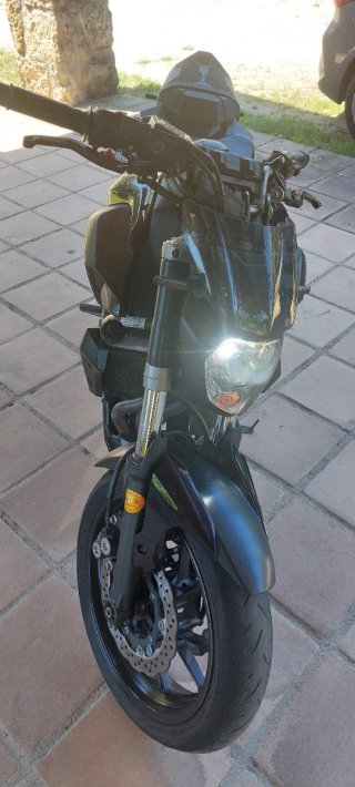 Yamaha MT-07 Negra