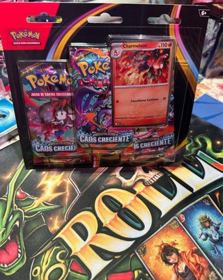Blister 3 Sobres Pokémon Caos Creciente