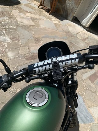 Honda CL 500 Verde y Marrón