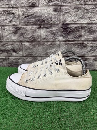 Converse Platform Beige/Bianco Tg 37.5
