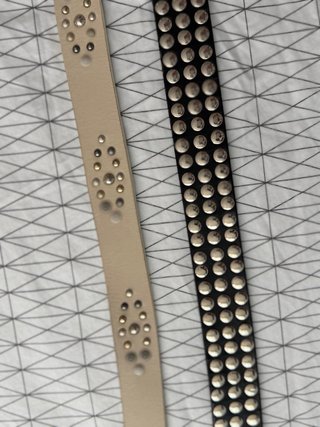 Cinture Beige e Nero