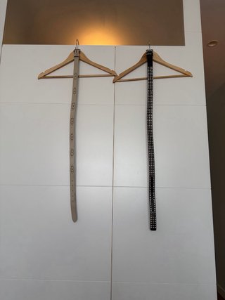 Cinture Beige e Nero