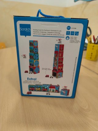 Juego apilar cubos Scratch Europe