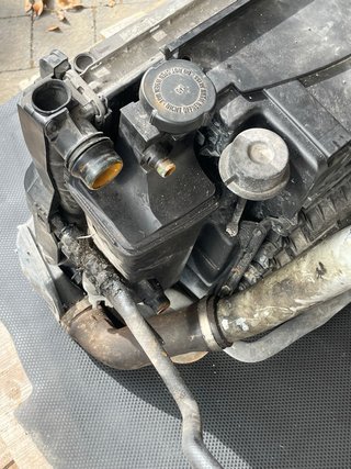 Radiatore Intercooler ventola BMW E46 320d