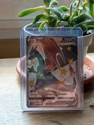 Carta Pokémon Charizard V 220 HP