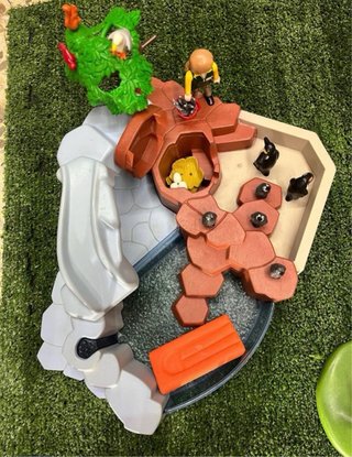 Parque Playmobil y piscina pingüinos