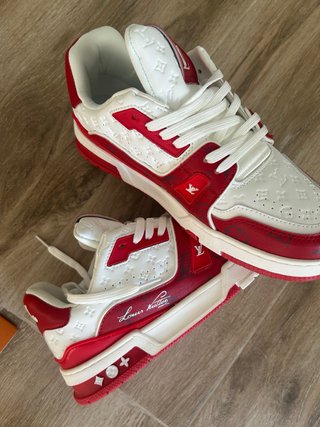 Zapatillas Louis Vuitton Rojas Talla 42