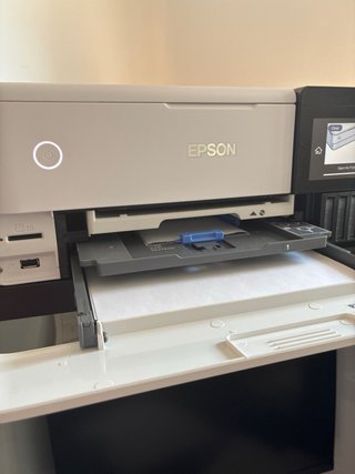 Impresora Epson Blanca Poco Uso