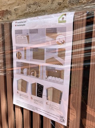Paneles de madera decorativos 60x90 cm