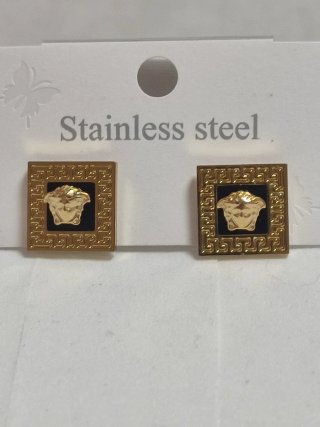 Conjunto Versace Medusa Acero Inoxidable