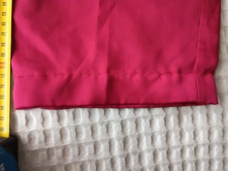 Pijama de raso rojo mujer