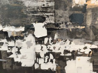 Cuadro abstracto exclusivo realizo en madera