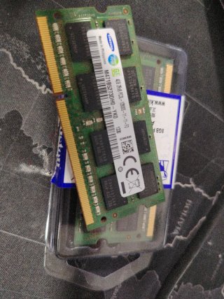 Memoria RAM DDR3 Samsung 8GB (2x4GB) para portátil