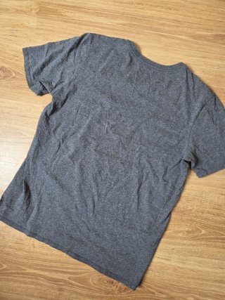 Nike T-shirt Big Swoosh Graphic Grey Heather Sport