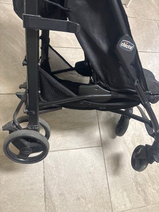 Silla de paseo Chicco negra