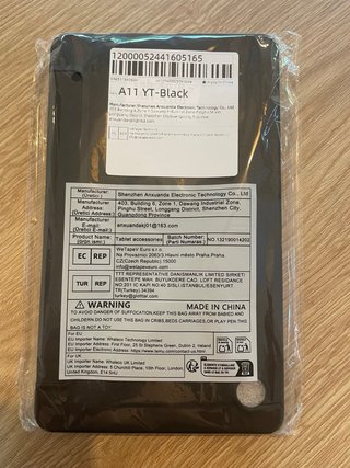 Funda para tablet negra