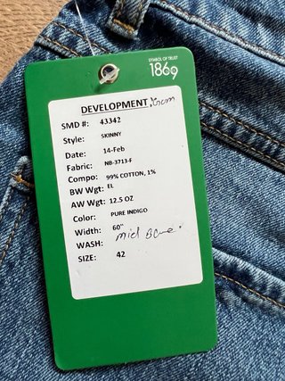 Pantalón tejano Easy Jeans Talla 42