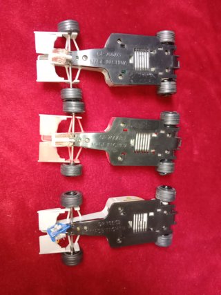 SCALEXTRIC 1:32 FORMULA UNO F1 LOTE DE 3 COCHES