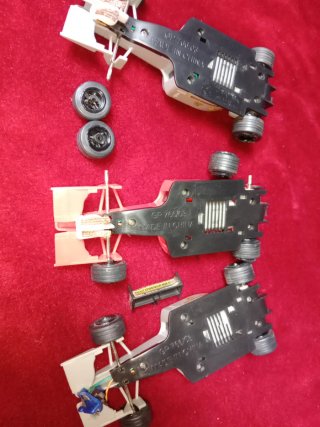 SCALEXTRIC 1:32 FORMULA UNO F1 LOTE DE 3 COCHES