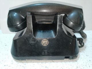 Telefono Bachelite Anni '50 - Nero