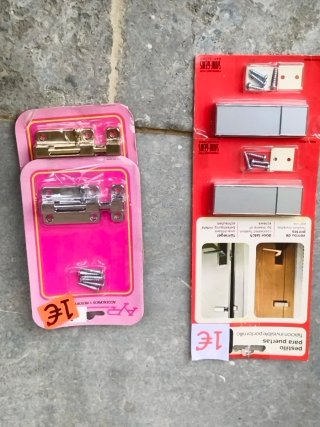 Pestillos para puertas (2 unidades)