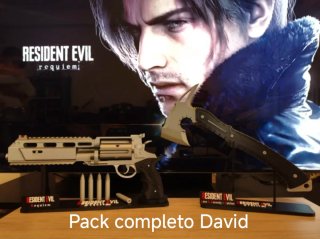 Pack Réplicas Resident Evil Requiem para David