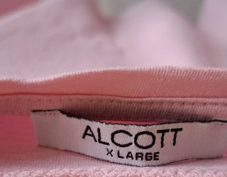 T-shirt rosa donna taglia XL