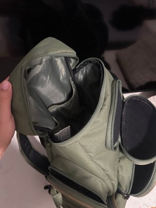 Mochila de pesca BASSDASH verde
