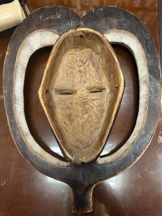 Máscara africana Kwele